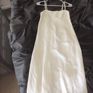 White linen dress - reserved!!